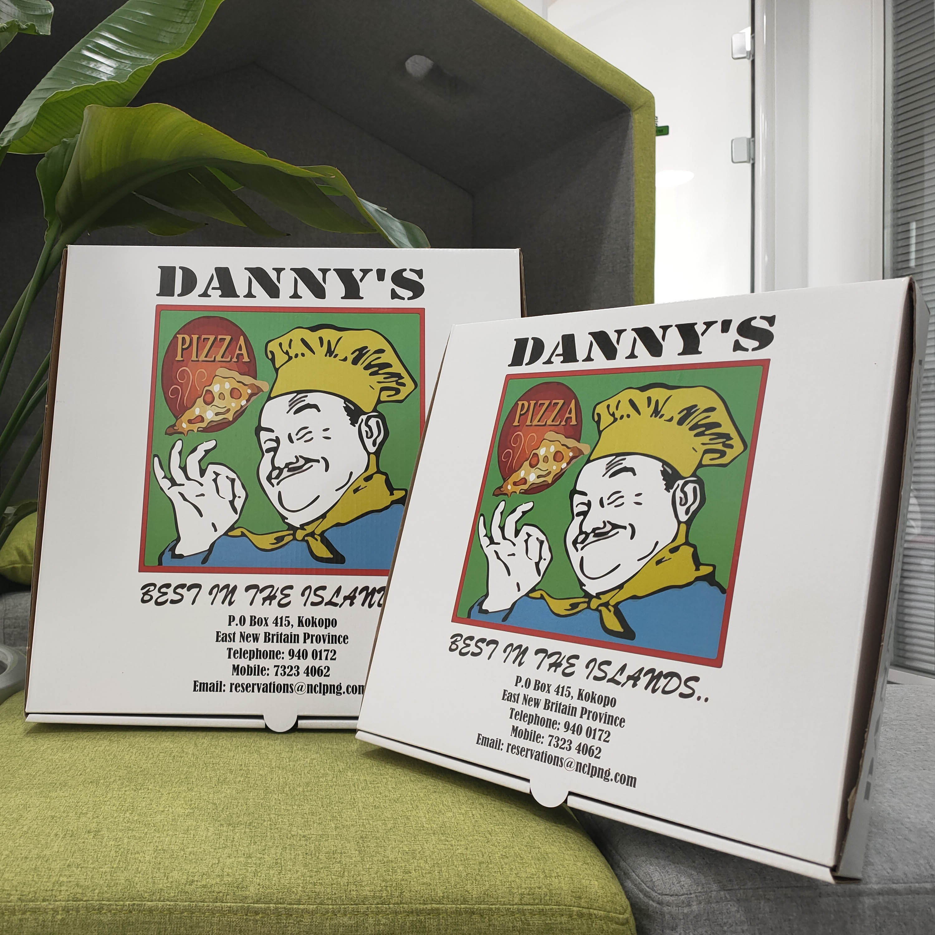 防油披萨包装盒