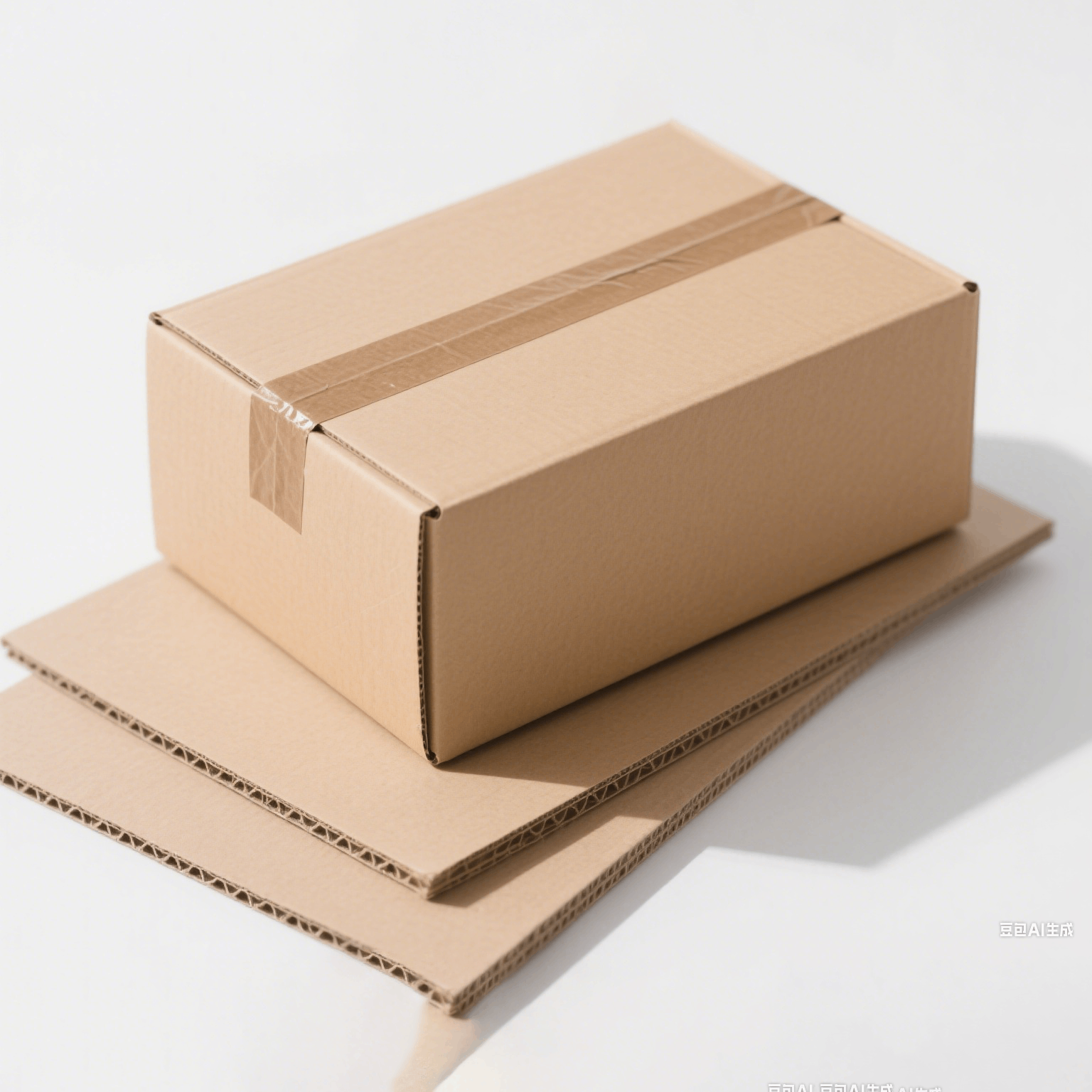 蓝色纸箱 企业定制款 批量供应可印logo 多场景商务包装纸箱厂家直供