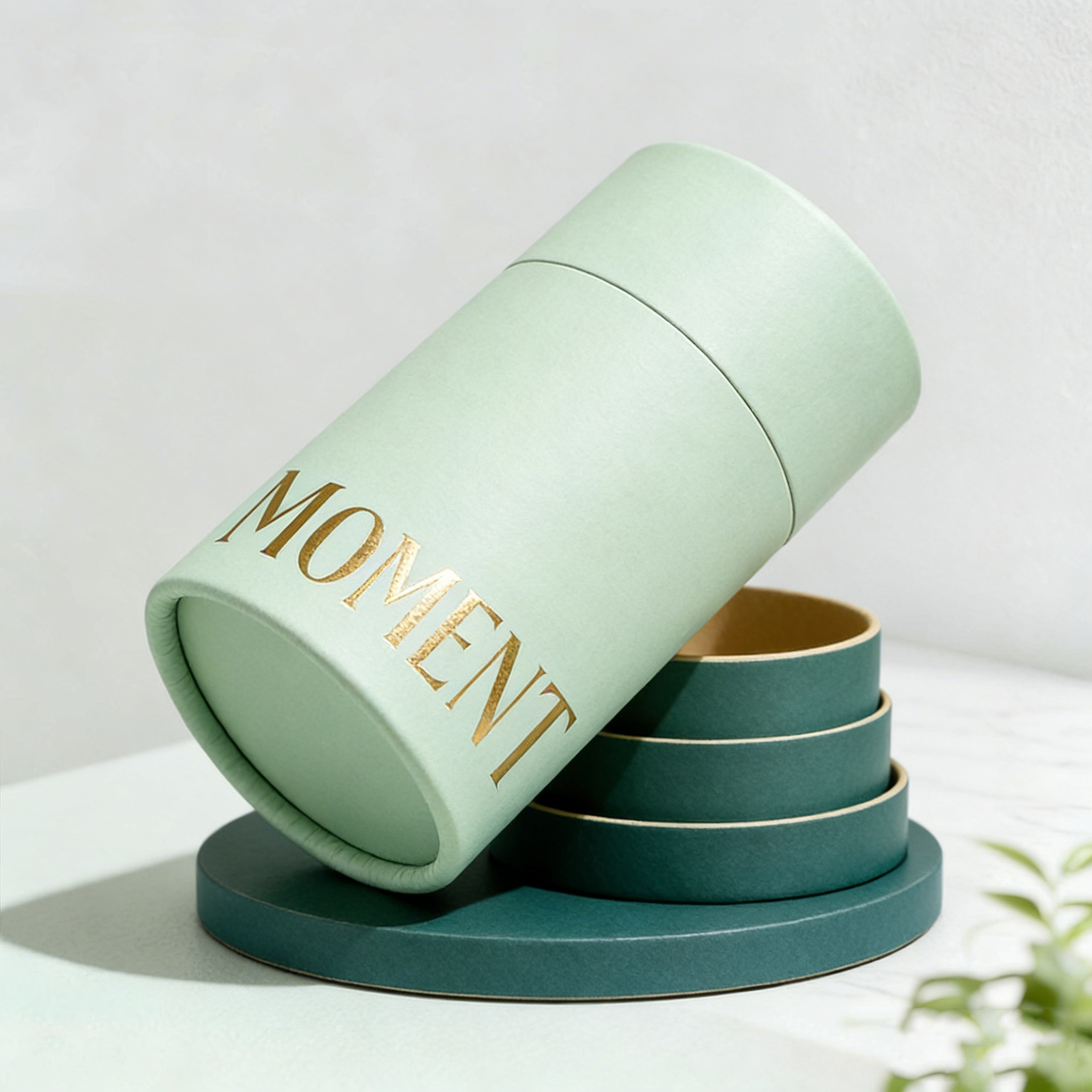 定制纸筒 纸质包装筒 食品级密封纸罐可印logo