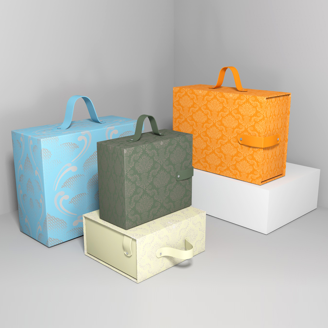 可折叠瓦楞礼盒定制案例